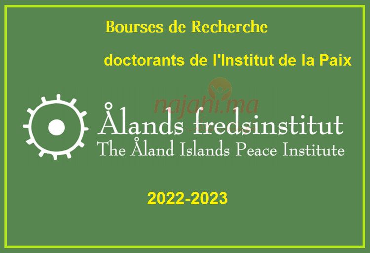 Bourses de Recherche pour les doctorants de l'Institut de la Paix des Îles Åland 2022-2023